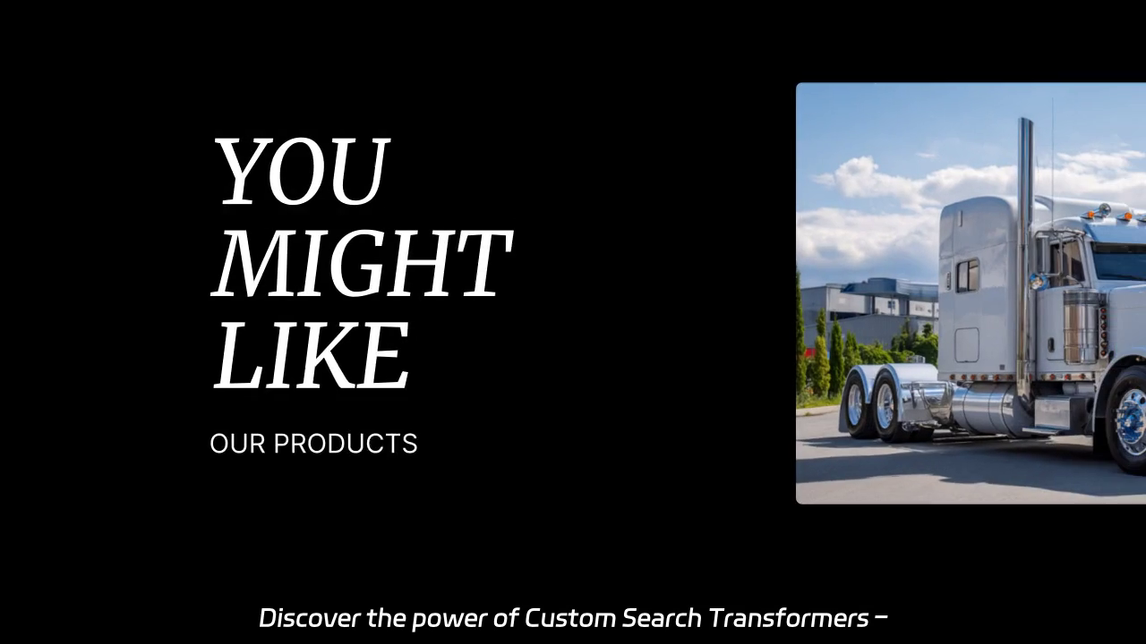 Custom Search Transformers: Quality Products from Trusted Suppliers