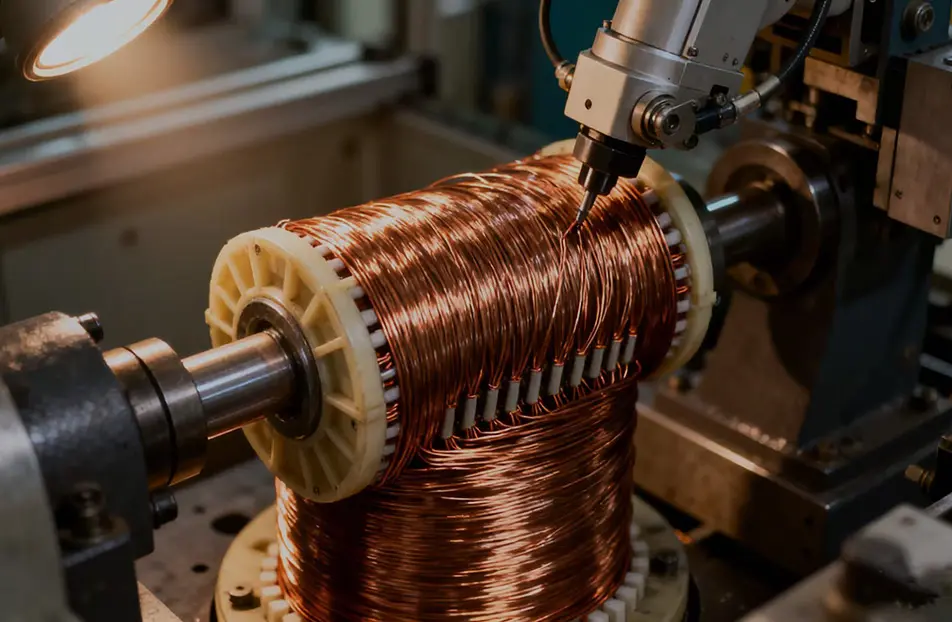 Intelligent coil winding
