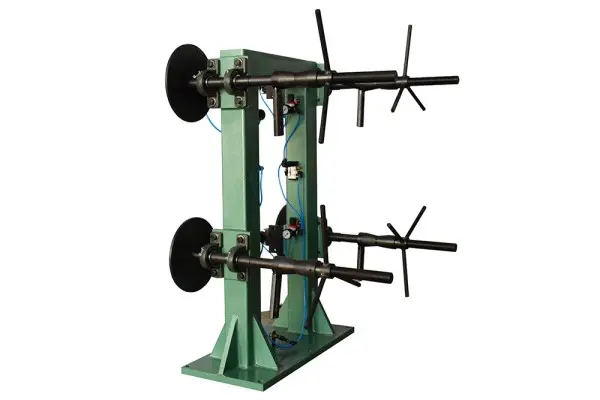 Low-Voltage Tension Pay-Off Stand for Low-Voltage Transformer Coils